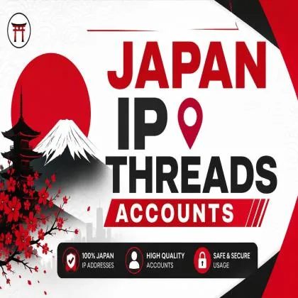 Japan IP Threads Accounts With 2Fakey